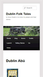 Mobile Screenshot of dublinfolktales.com
